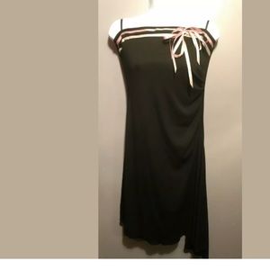 Byer Too! Medium Black Strapless Knee-Length dress